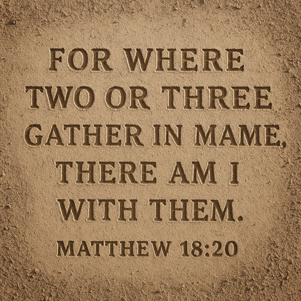 Matthew 18:20